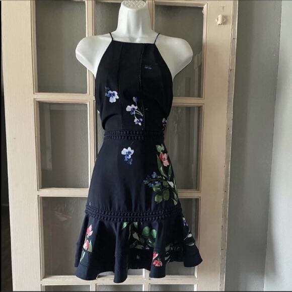 New Keepsake Mini Floral Dress - Picture 2 of 8